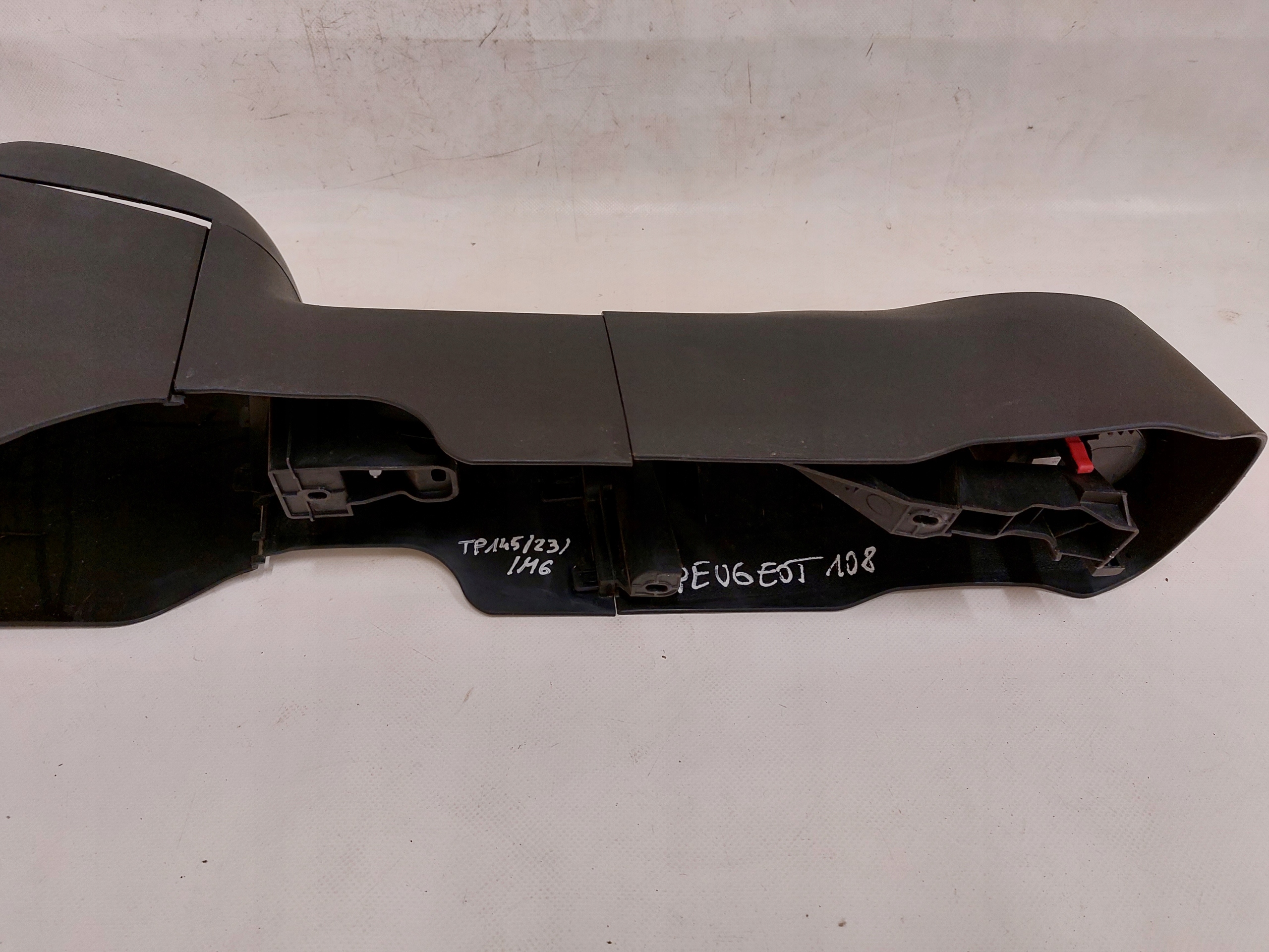 PEUGEOT 108 3D TUNEL central sleeve knob