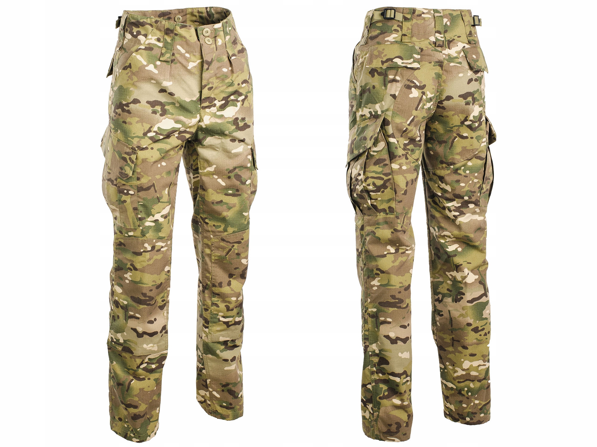 Taktické polní vojenské kalhoty Texar WZ10 Rip-Stop MC Camo S