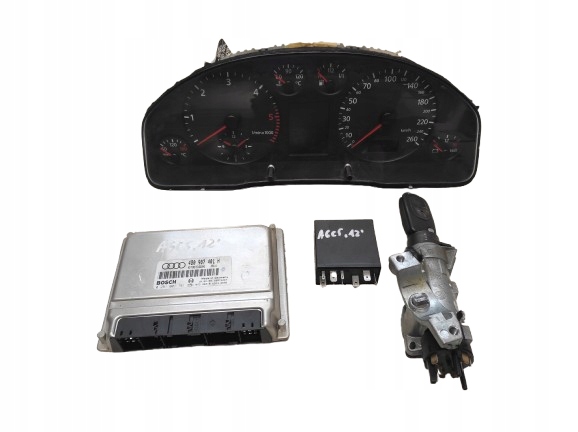 AUDI A6 C5 97- 2.5TDI V6 AKE ZESTAW STARTOWY STEROWNIK 4B0907401H