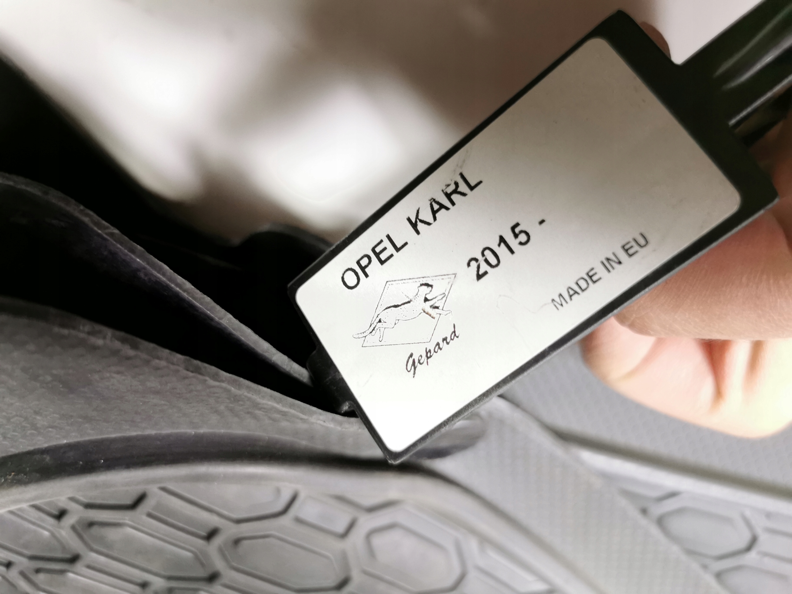 Коврики opel KARL 2015-