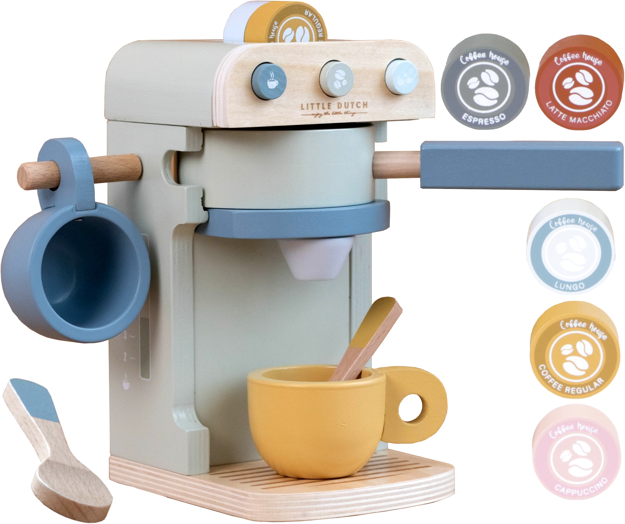 

Little Dutch Drewniany Ekspres Do Kawy