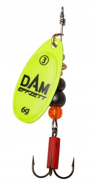 

Błystka Obrotowa Dam Effzett Fluo Yellow Roz. 3 6g