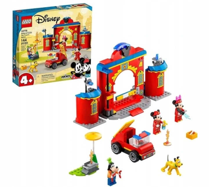 Lego Disney Remiza Hasičské Auto Mickey Mouse 10776 Nové
