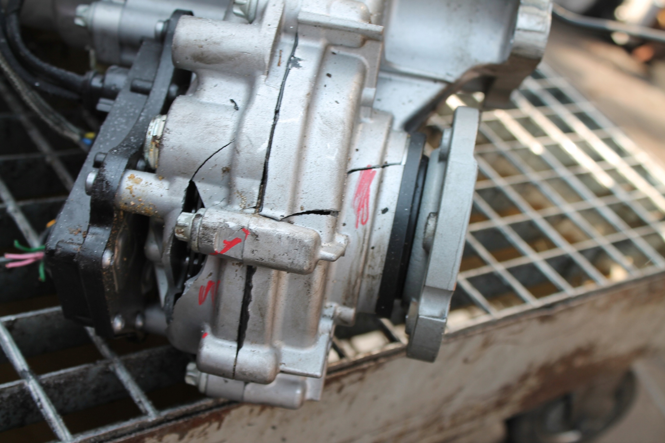 4467. REDUKTOR Getriebe getriebe RANGE ROVER N8E2-7K780-AB