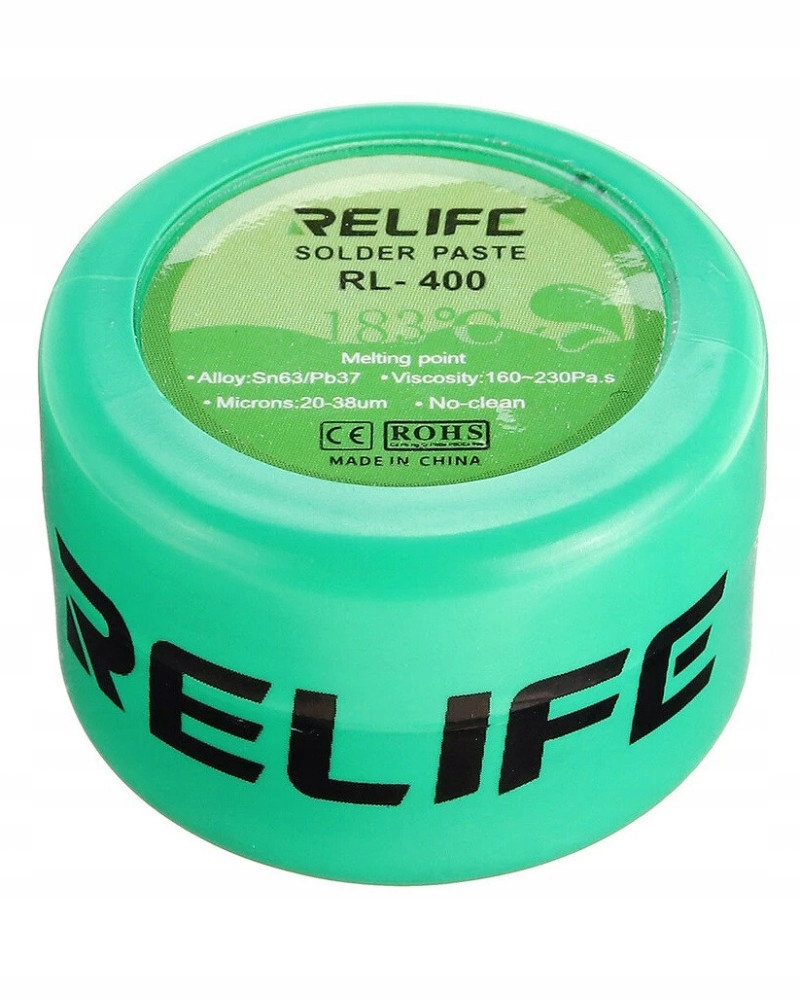 

Pasta Lutownicza Relife RL-400 20G 183°C