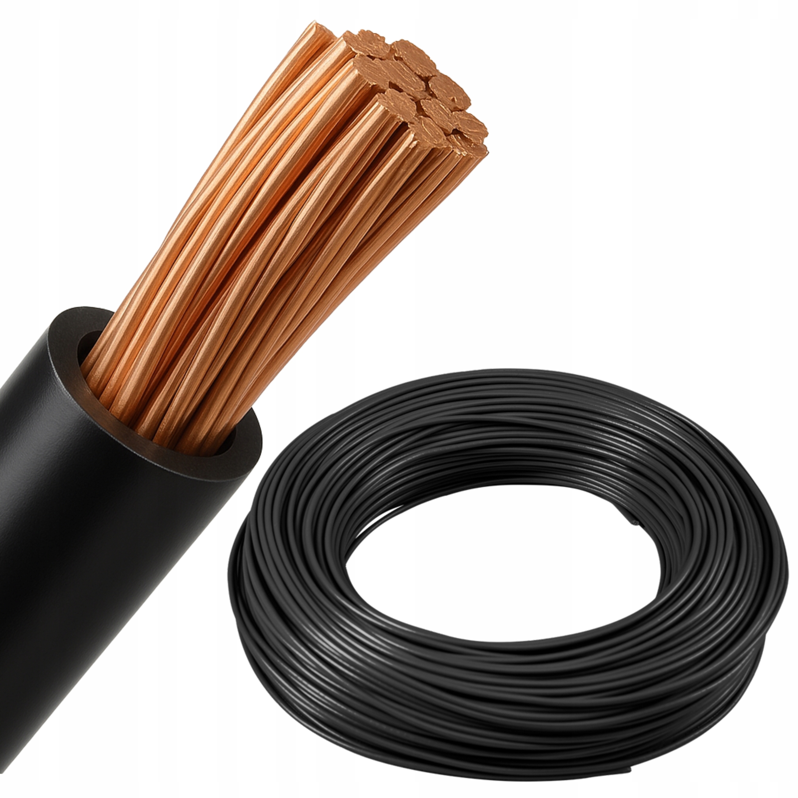 Kabel H07V-K Lgy 1x2,5 2,5 mm2 Čierny 750 V Meď 100 m