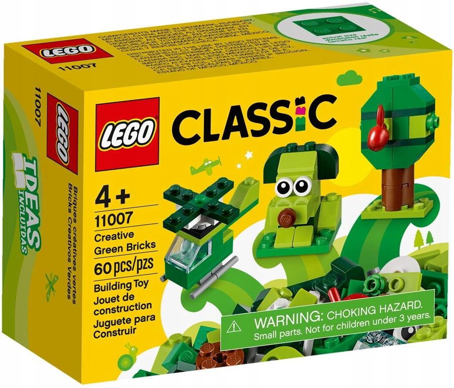 

Klocki Lego Classic 11007 Zielone Klocki Kreatywne