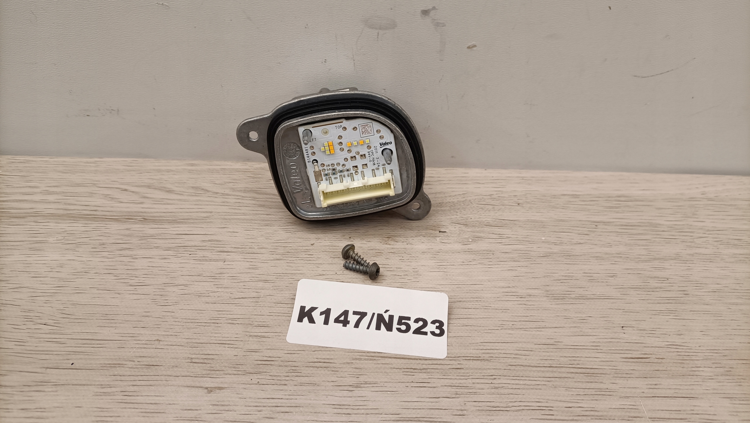 OPEL CORSA F module LEWEJ lights front JEZ control unit B144481-C K147/N523