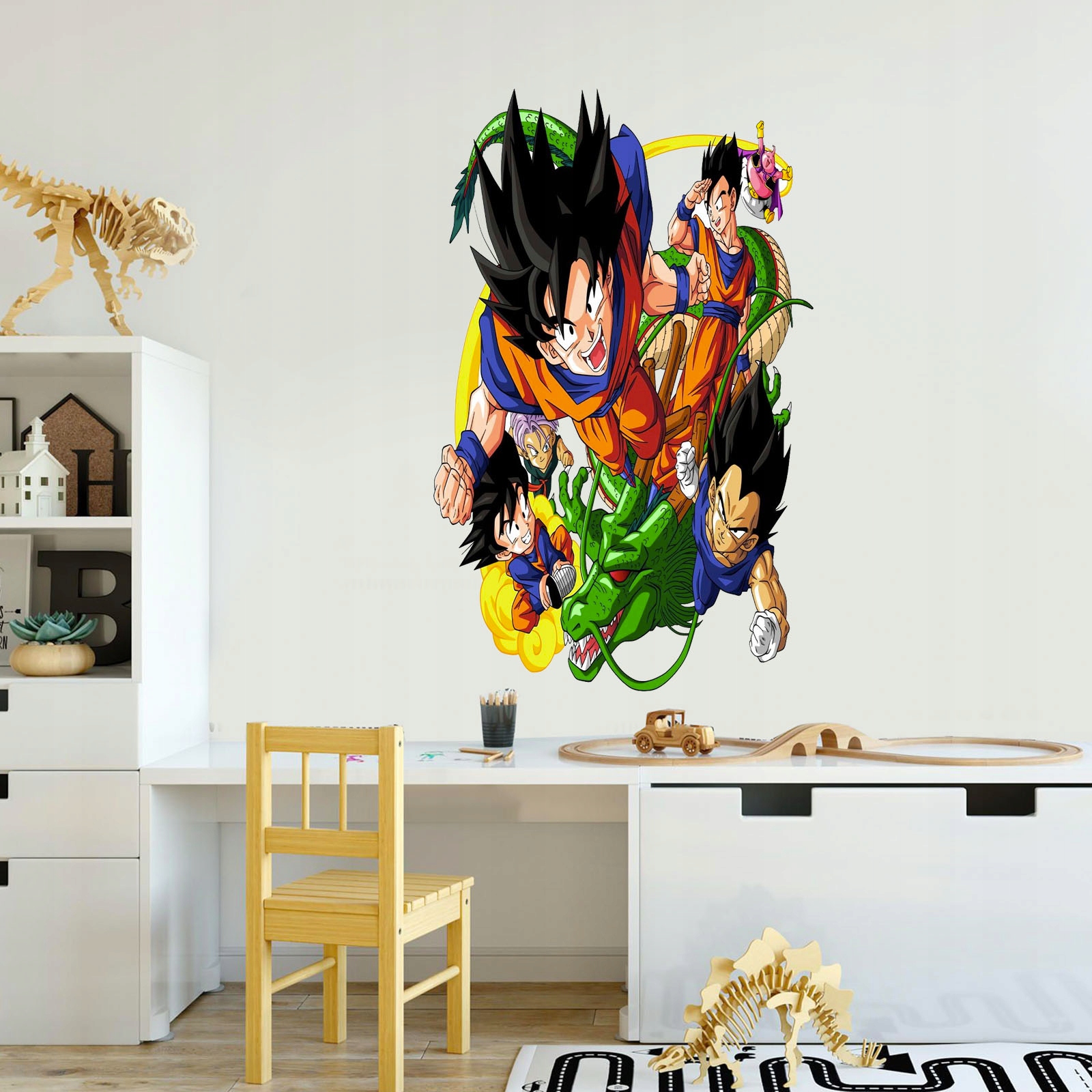 Naklejka na ścianę dla dzieci Dragon Ball 200 cm na 120 cm