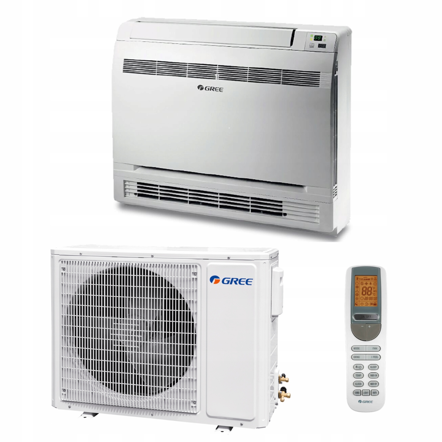 Podlahový Klimatizátor 3,5 Kw (vnútorný) Gree CO12I