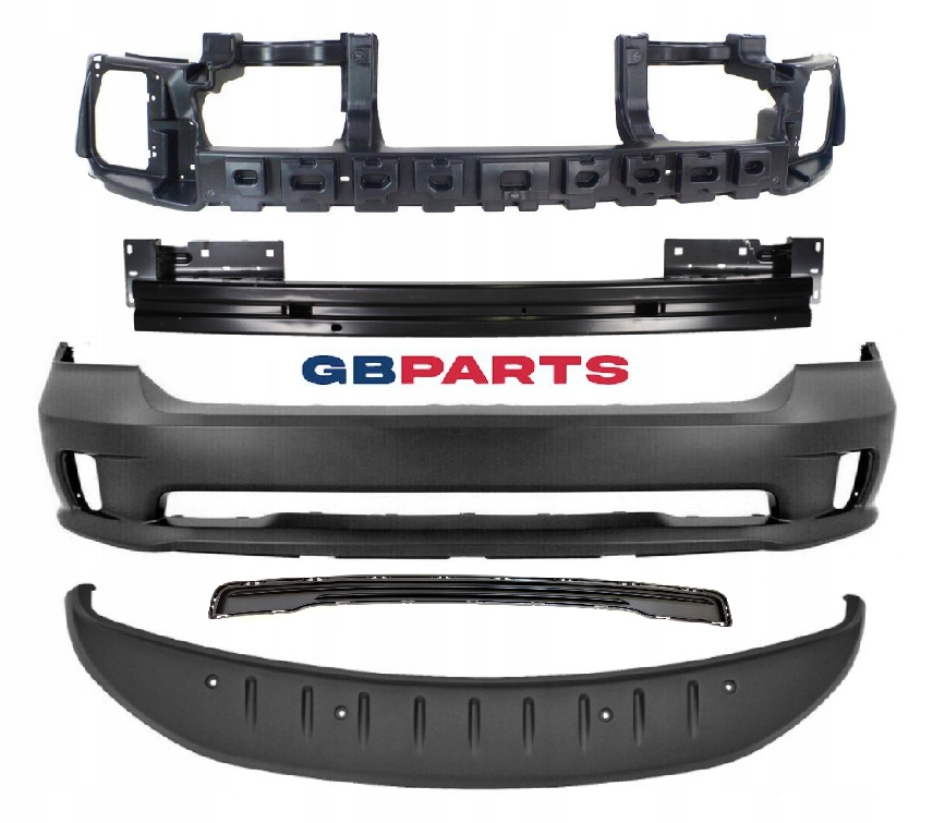 Kompletní Nárazník Absorbérová Tyč Spoiler Gril Dodge Ram Sport 2013-2018