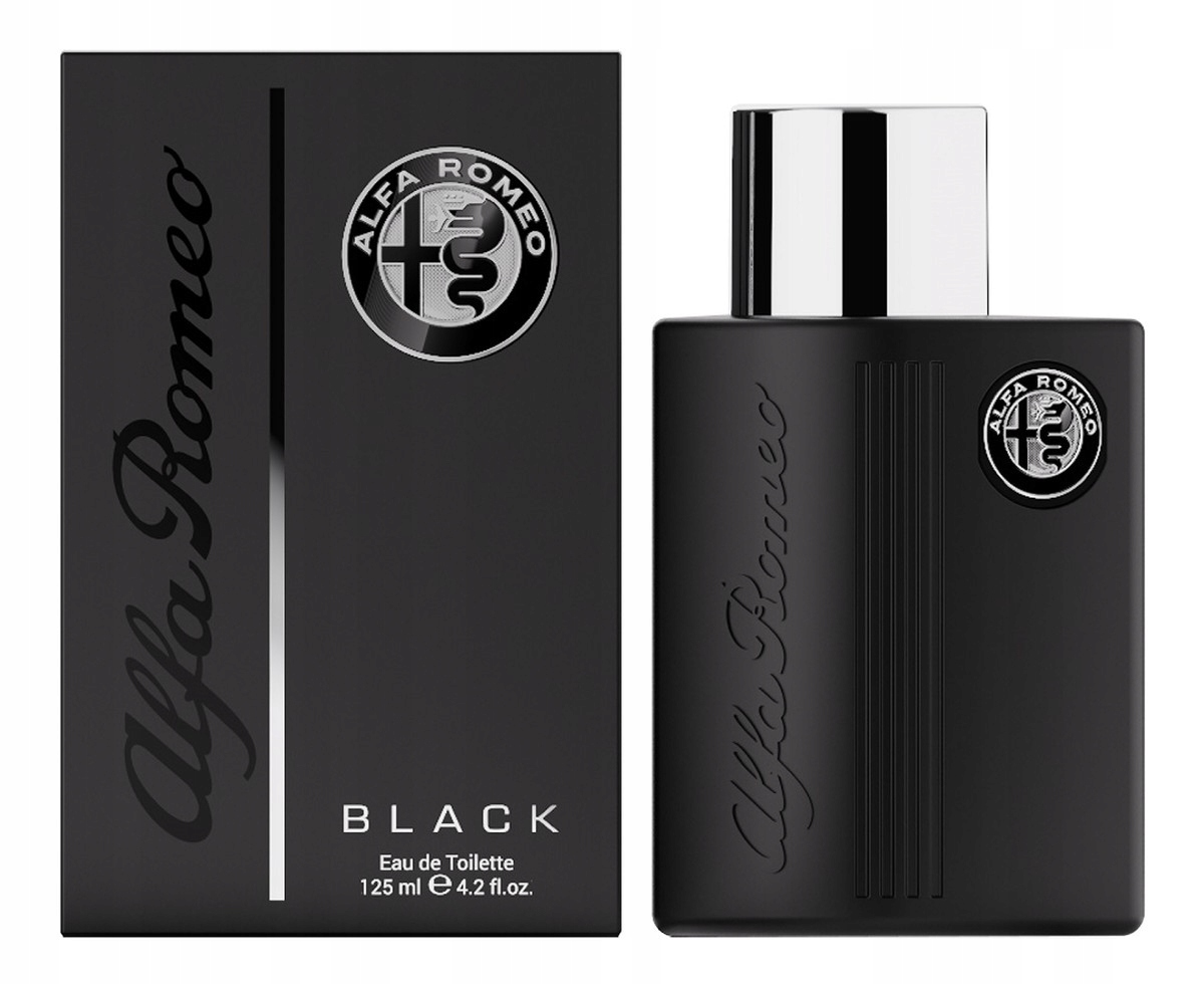 Alfa Romeo Black For Men Toaletní voda 125 ml