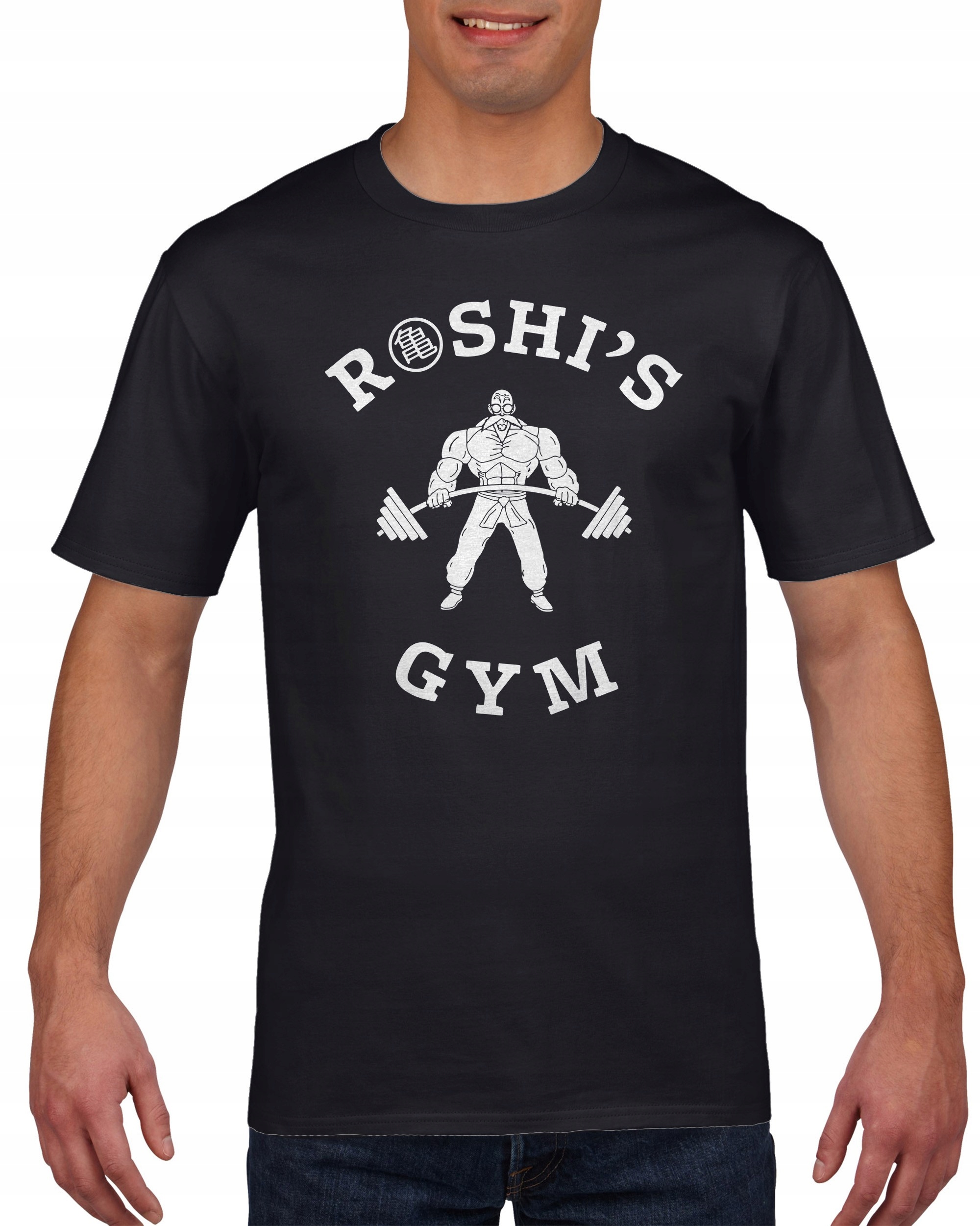 

Koszulka męska Roshi Dragon Ball Gym c S