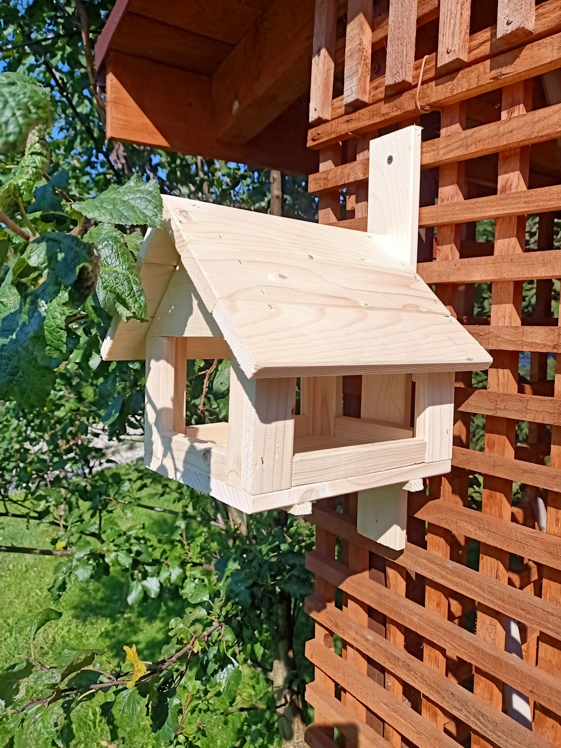 karmnik dla ptaków domek karmik budka Głębokość produktu 30 cm