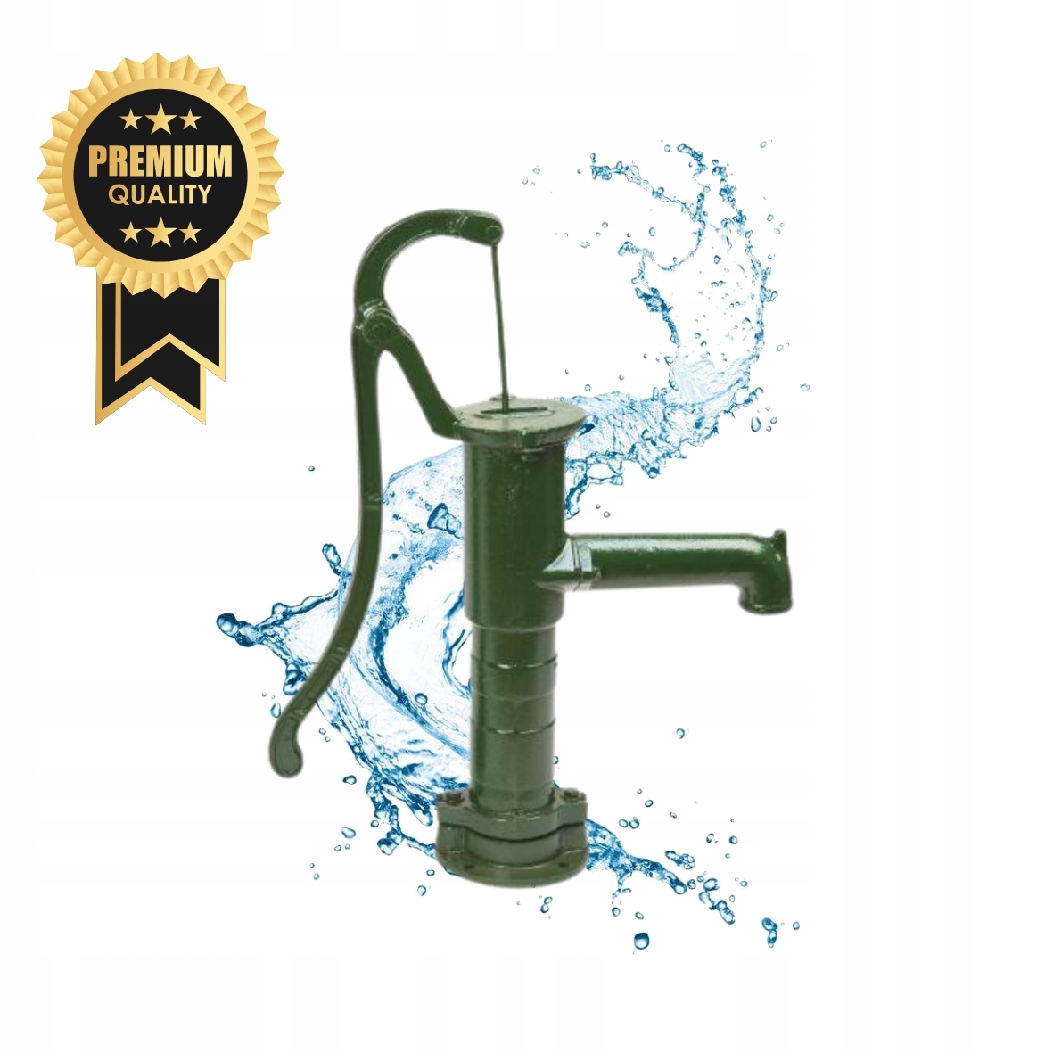 Pompa ręczna abisynka zwykła Omnigena Zielona