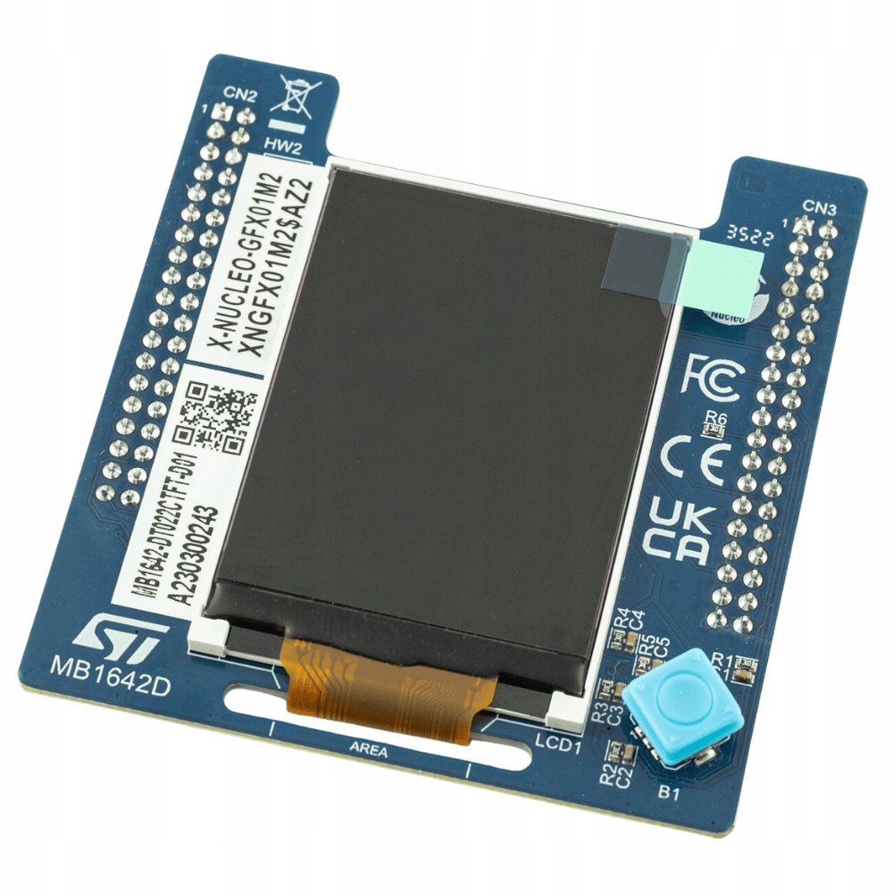 X-NUCLEO-GFX01M2 Deska s displejem pro STM32 Nucleo-64