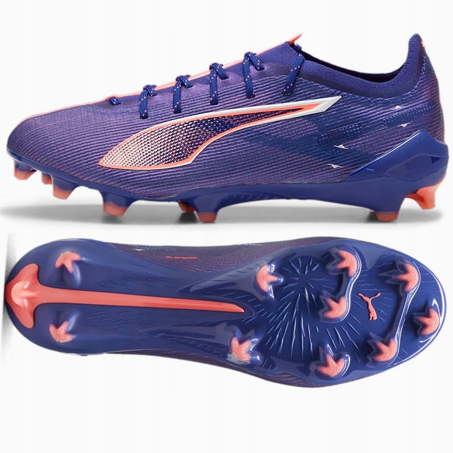 Buty Puma Ultra 5 Ultimate Fg 107683-01 niebieski 44 1/2