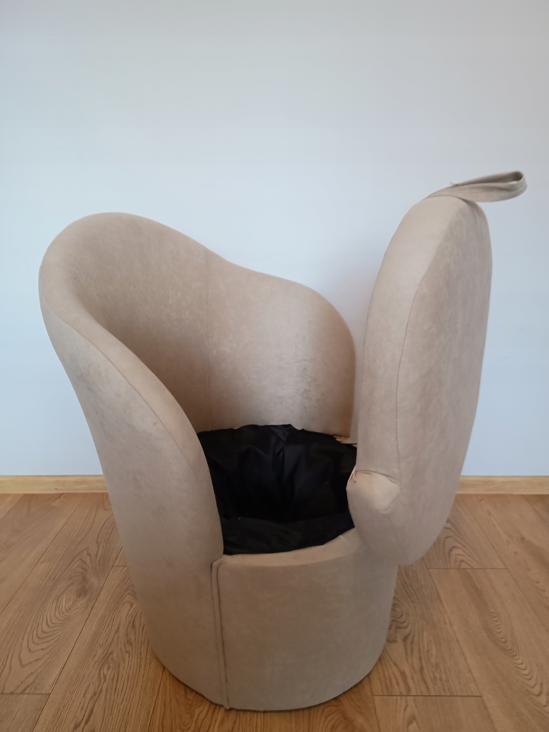 Fotel z oparciem Tulipan Marka bez marki