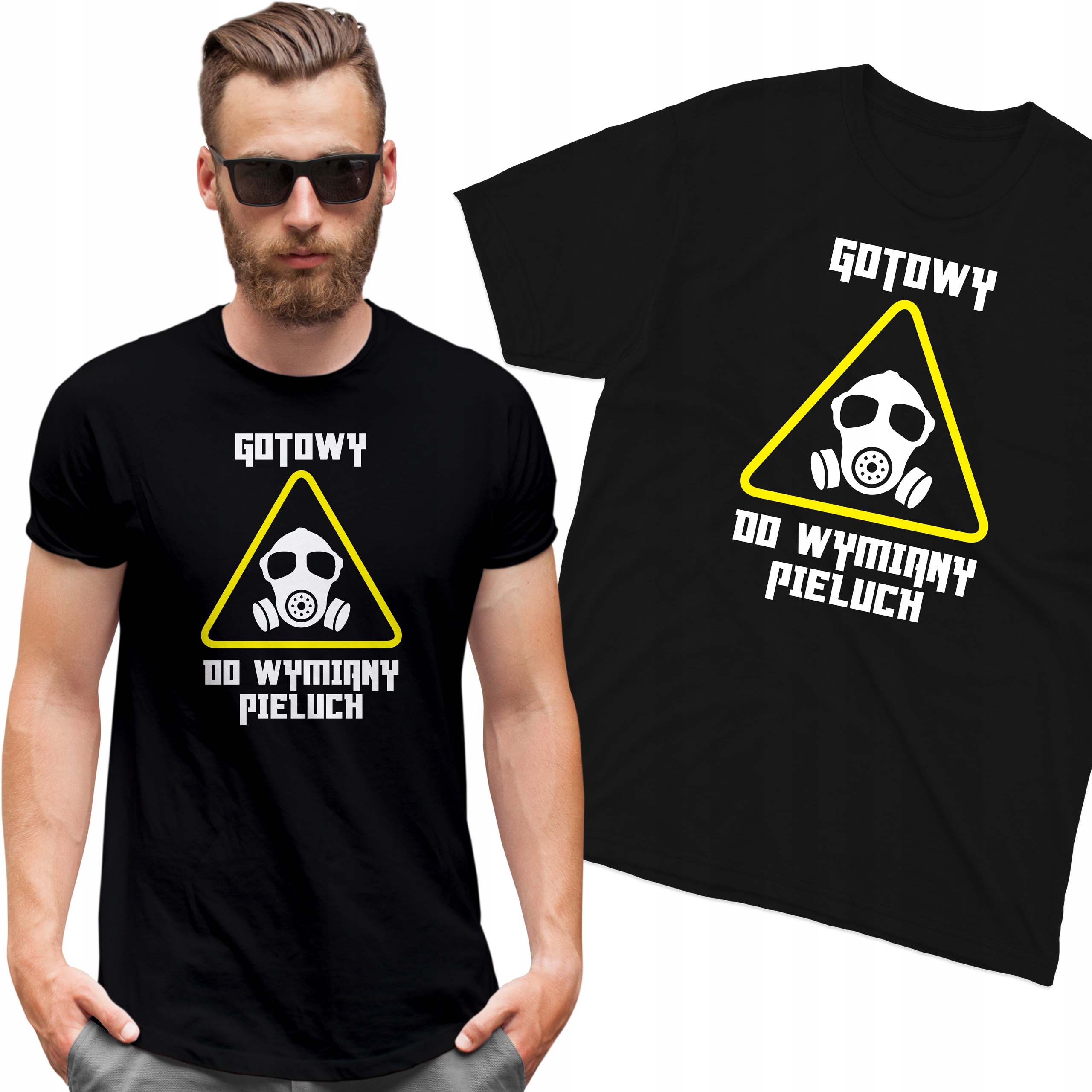 

T-shirt Gotowy Do Wymiany Pieluch Dla Ojca roz L