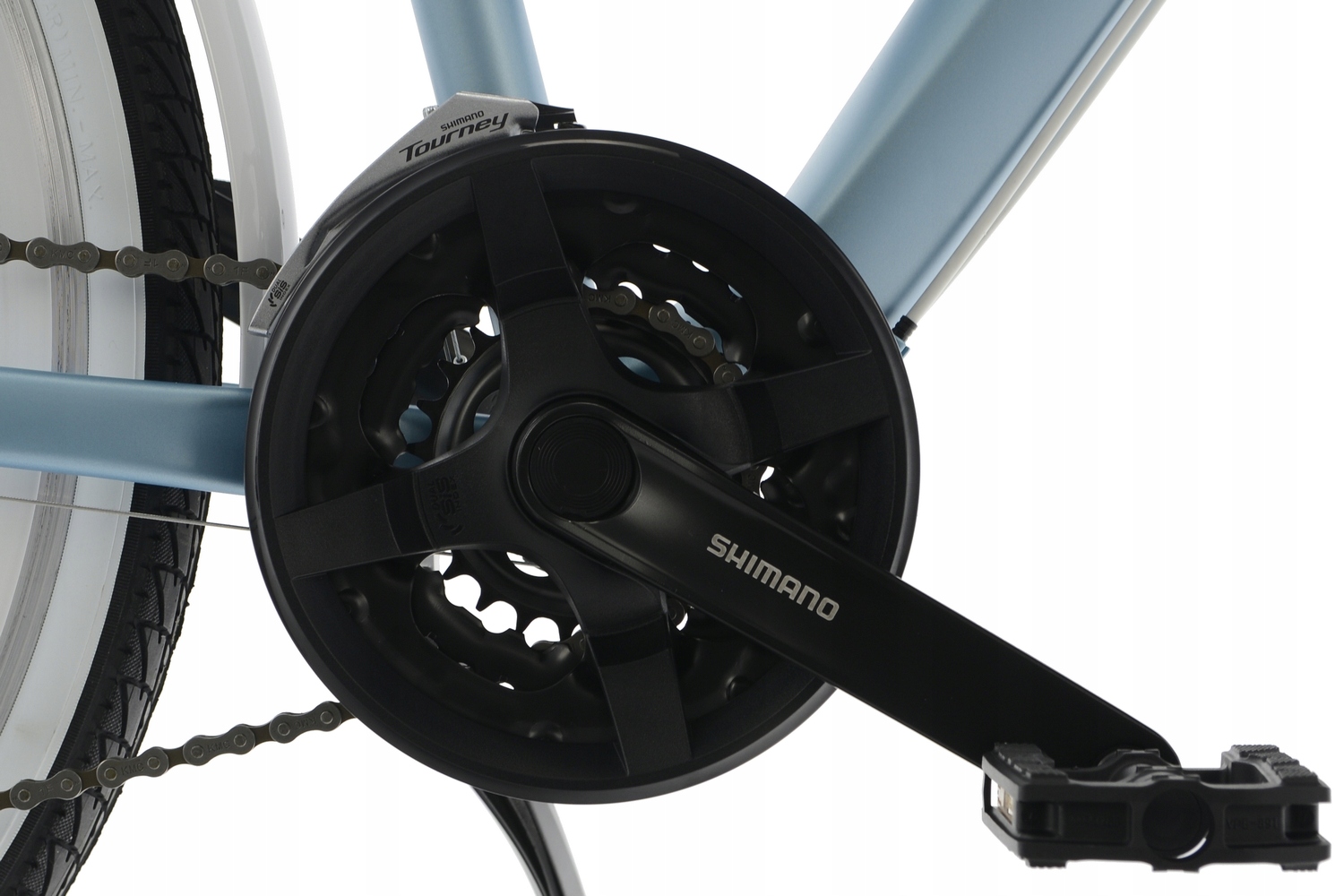 ROWER Miejski 26 KANDS VENUS błękitno-biały mat R17 wzrost 159-175 cm 2025