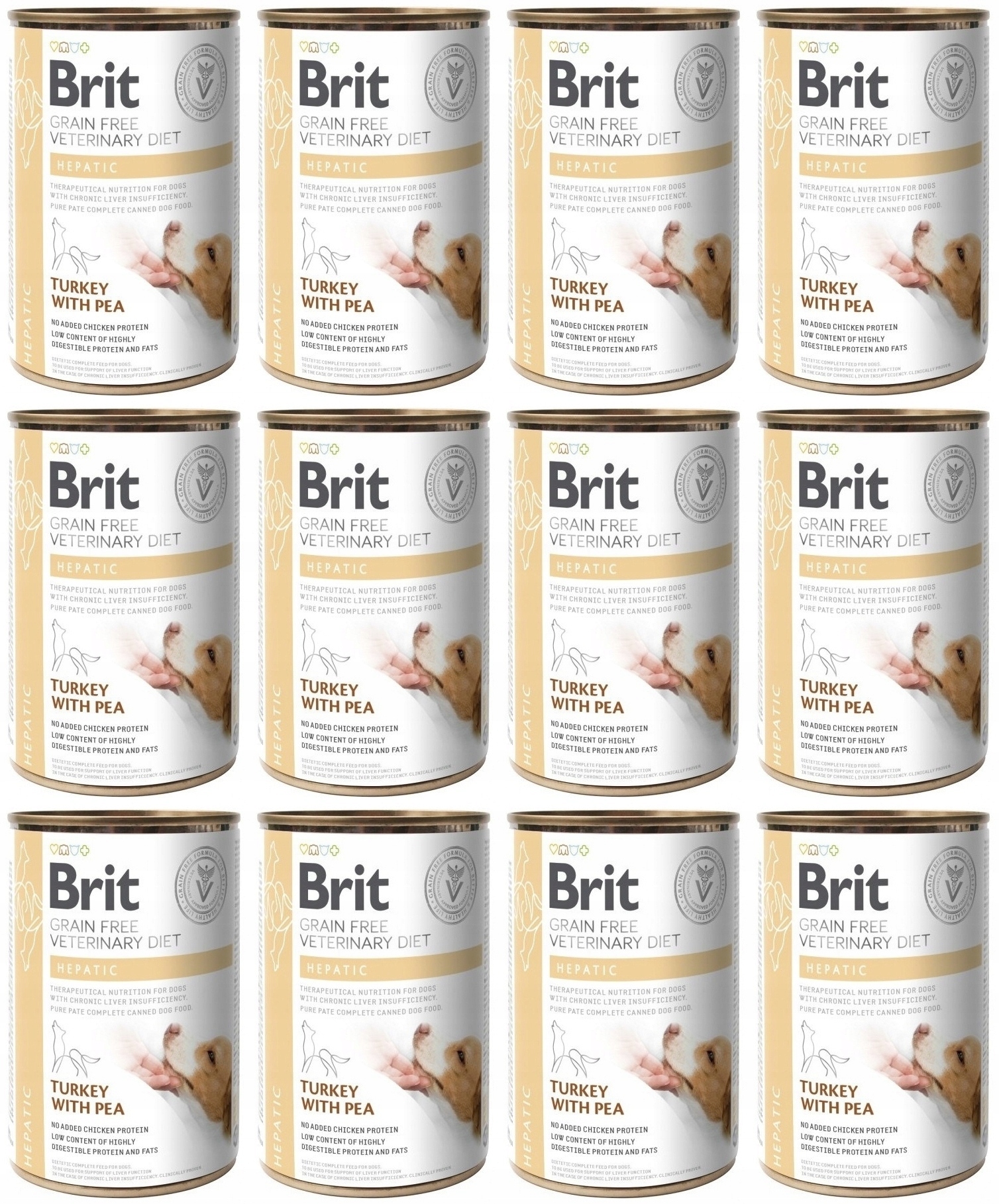 Levně Brit Veterinary Diet Hepatic 12 x 400 g