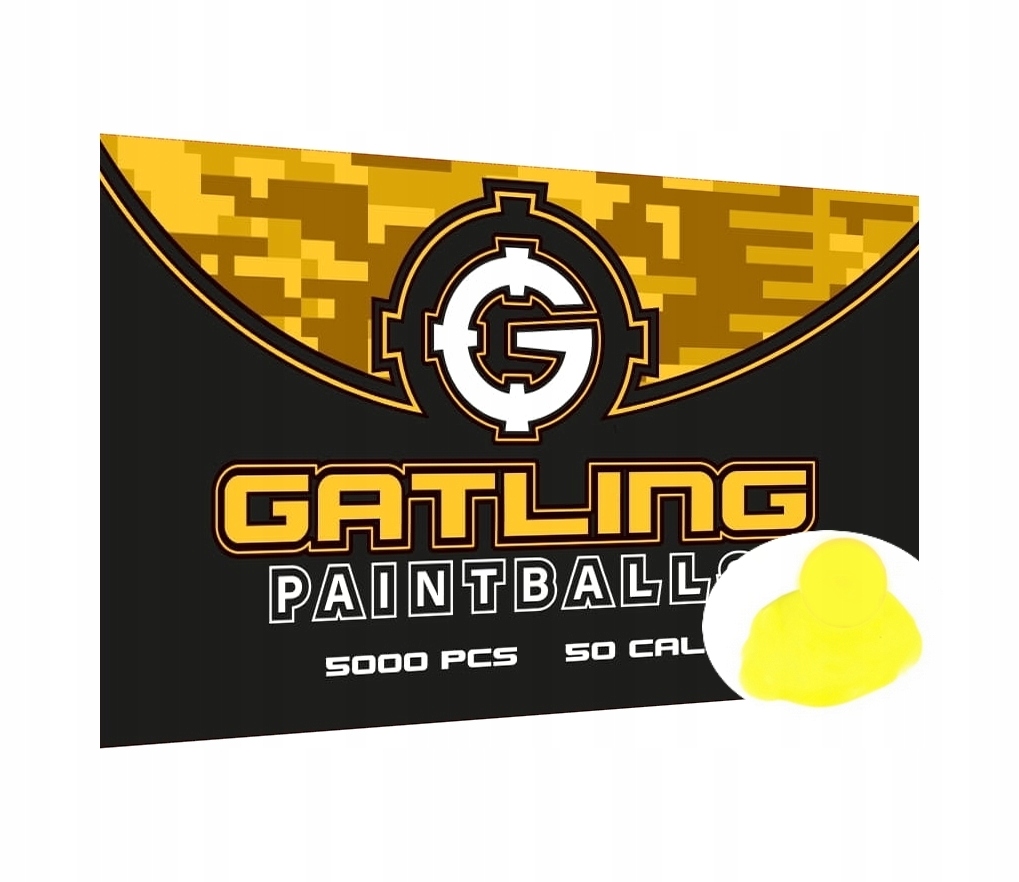 Kuličky Gatling Paintballs 0.50 palců 5000ks (10x500ks)