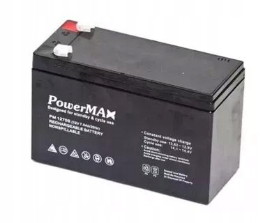 PM1270 Akumulator 12V 7Ah POWERMAX