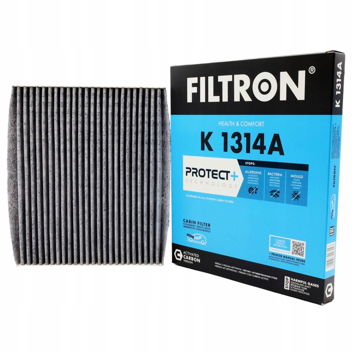 

Filtr Kabinowy Węglowy Filtron K1314A Hyundai Kia