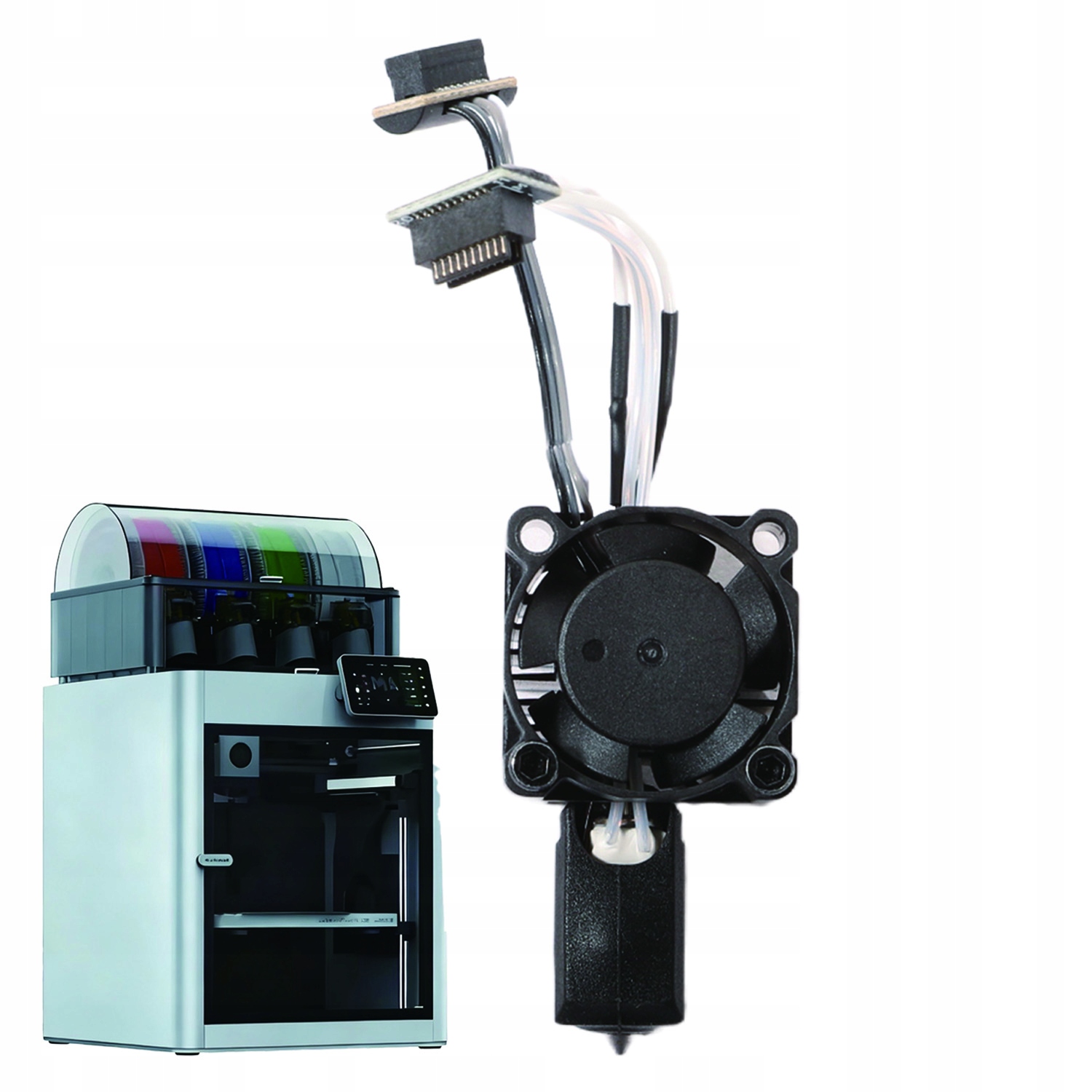 Nerezová ocel FAH004-P End Dissipate heat Fan Kit pro díly 3D tiskáren