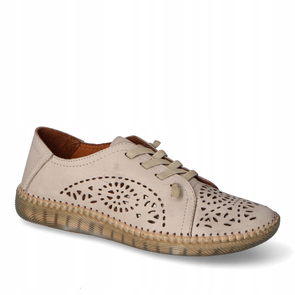 Polobotky Manitu 840133-08 Béžová lico 36