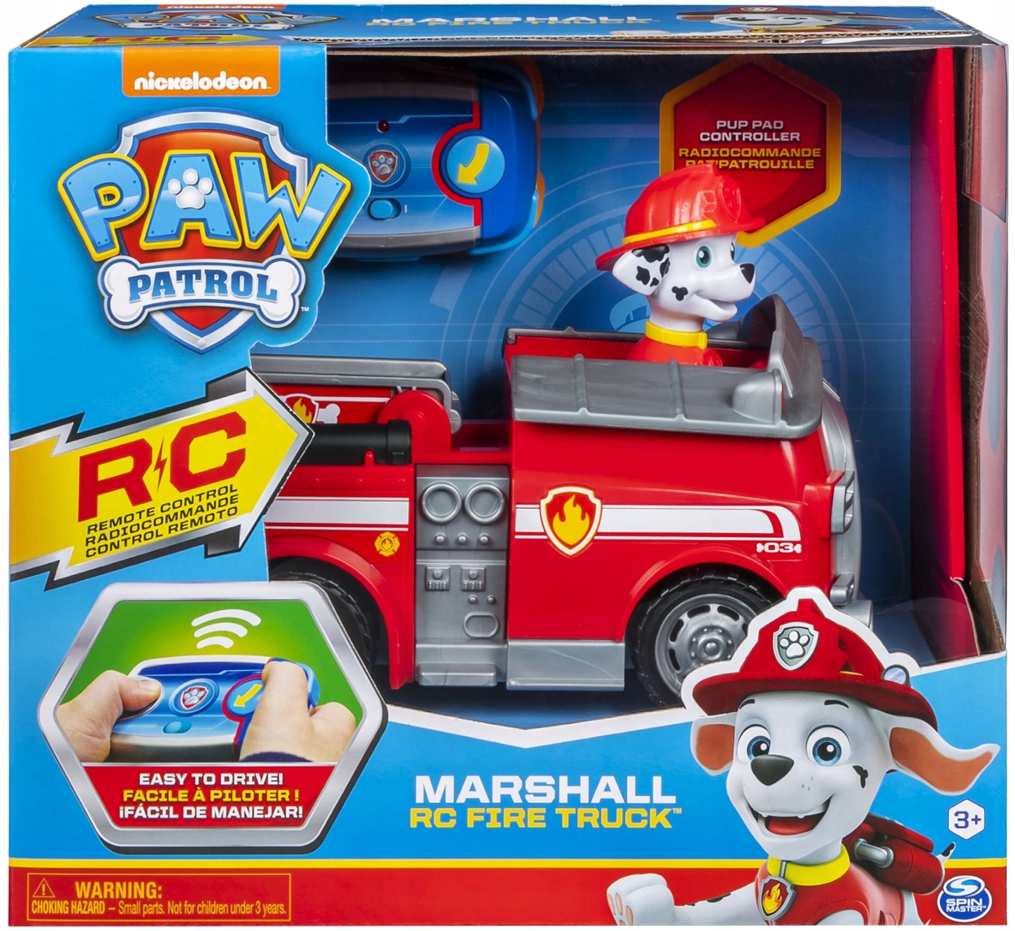 

Spin Master Zdalnie Sterowany Psi Patrol Marshall