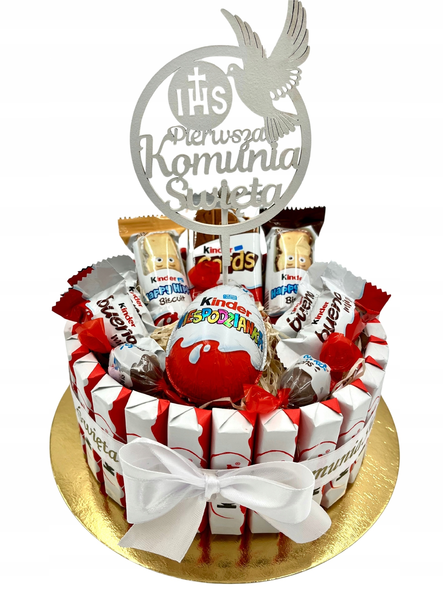 Levně Dort Kinder Dárek První svaté přijímání Kinder Čokoláda Svaté Přijímání