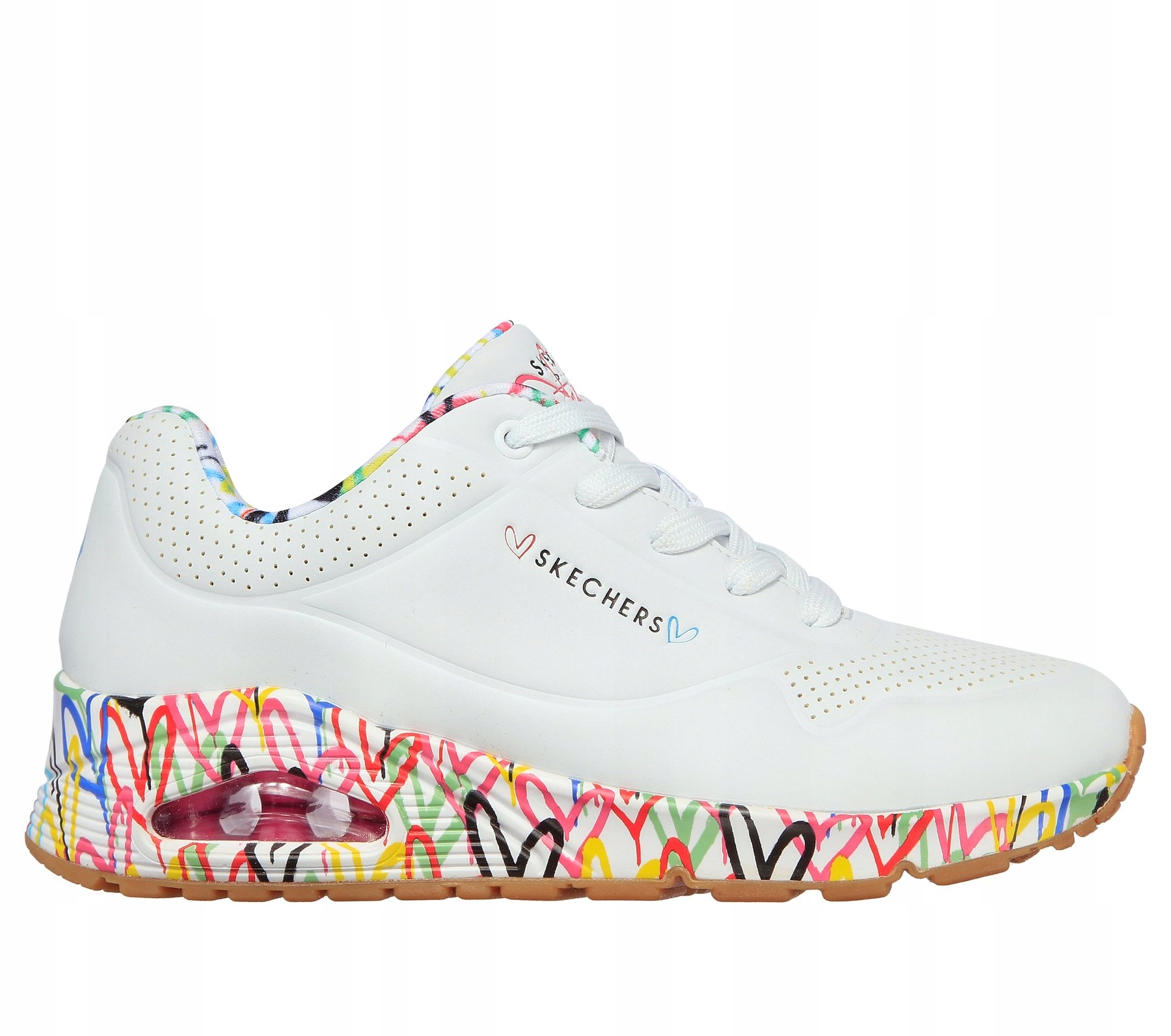 Dámské boty Skechers Uno Loving Love White 155506-WHT vel. 37