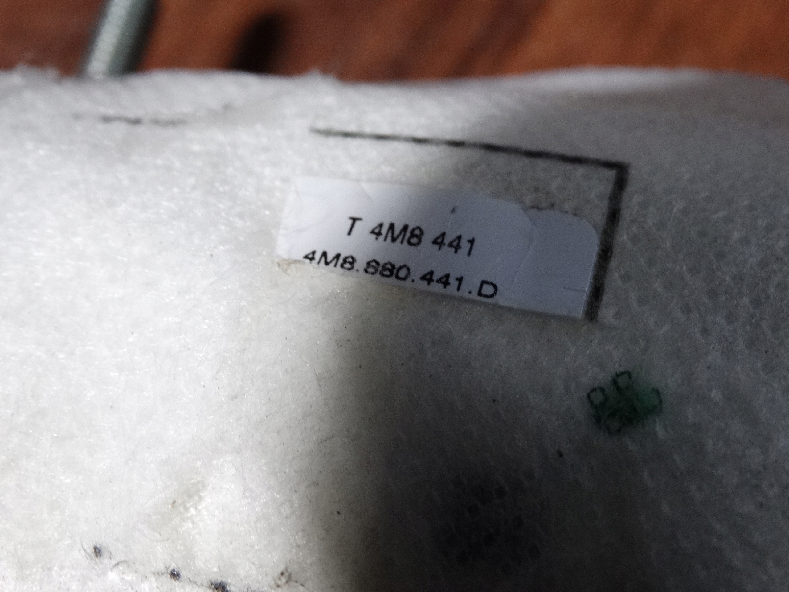 IDEALNA airbag KANAPY rear left AUDI Q8 1