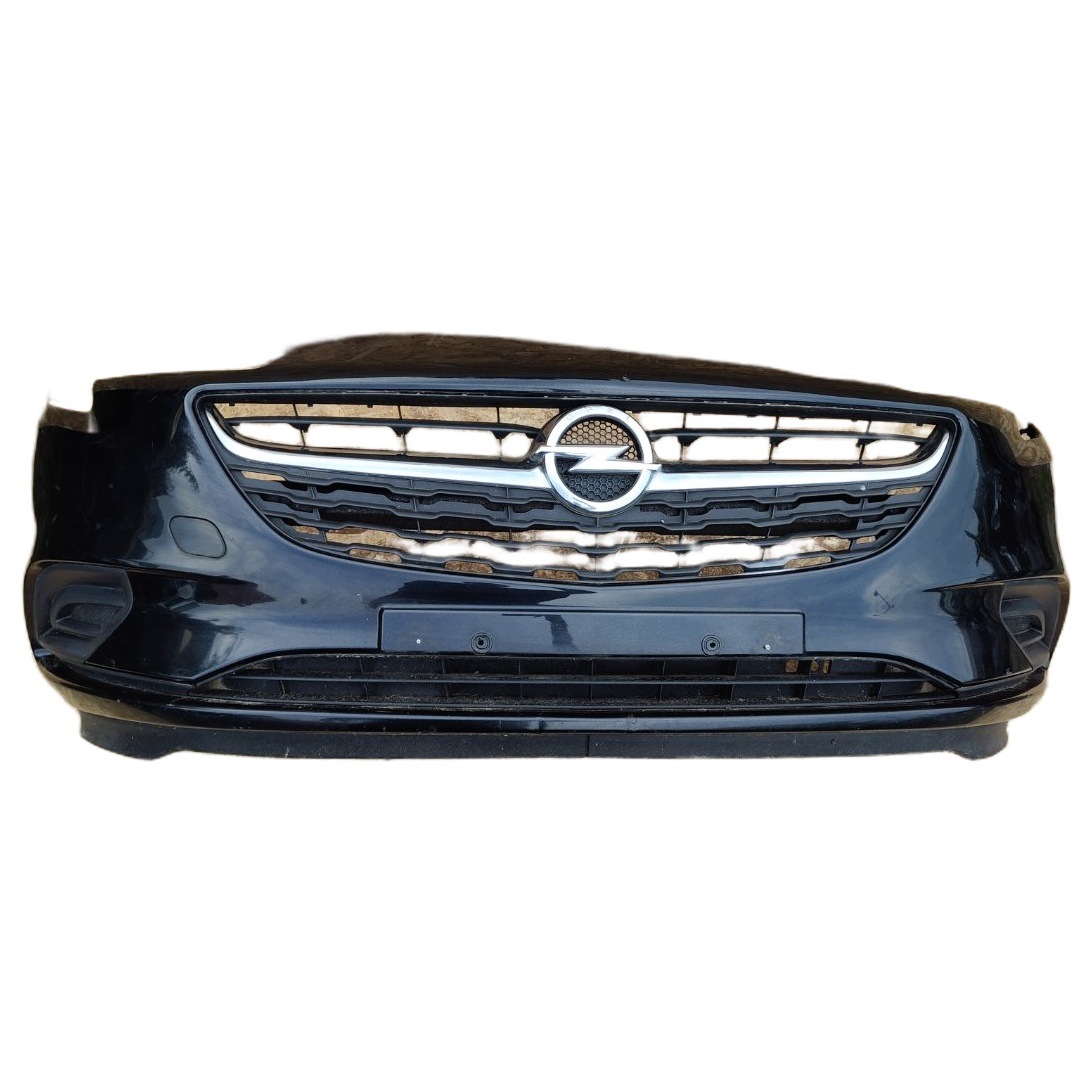 front bumper grille OPEL CORSA E 5D complete black paint Z22C