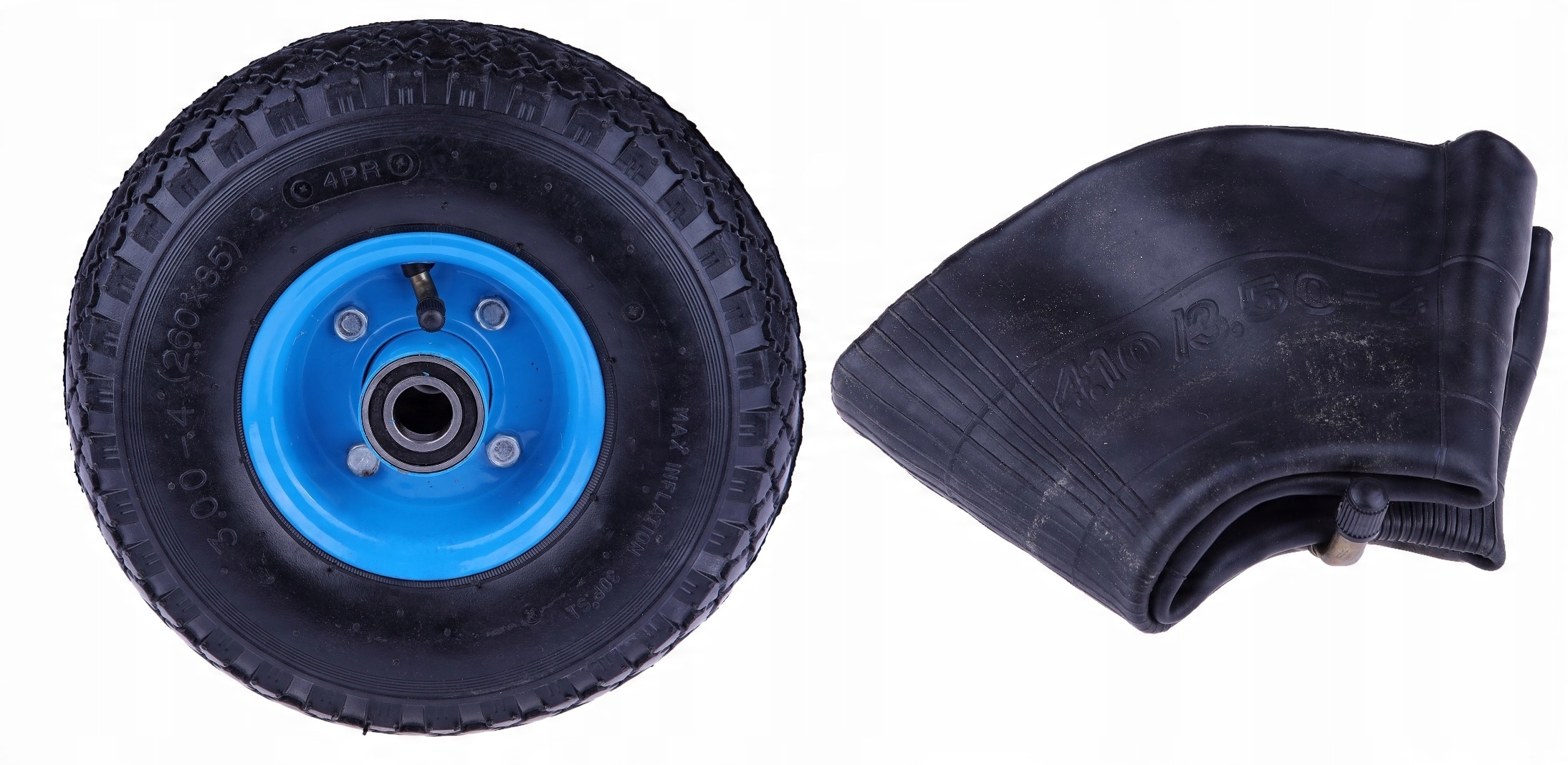 

Kółko Do Taczki Wózka 260X85 3.00-4 136 Kg Dętka