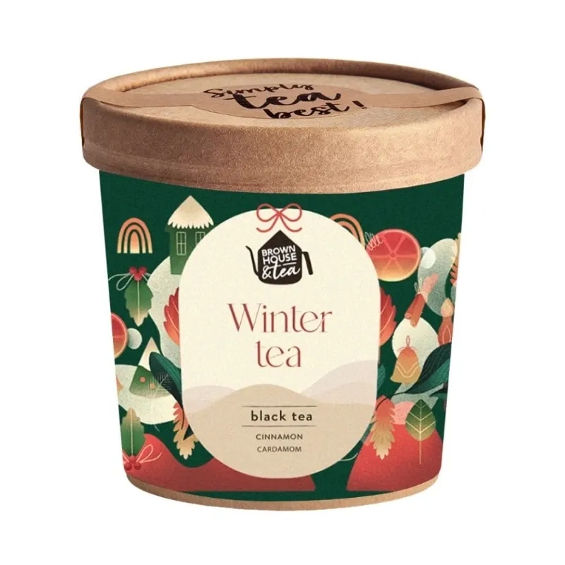 Levně Brown House Tea – Winter tea – černý čaj s kořením 50 g