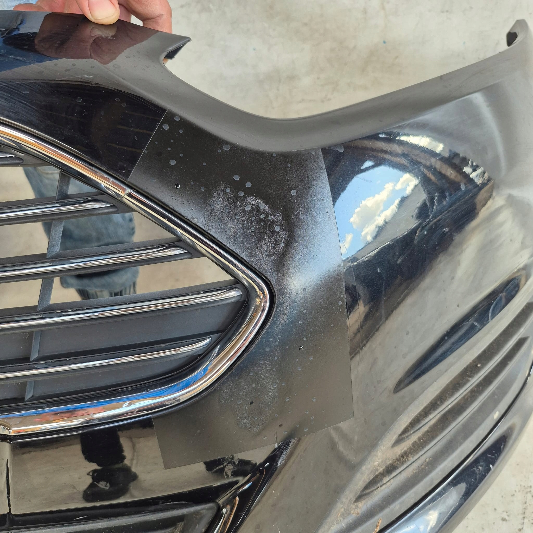 FORD FIESTA VII 7 MK7 LIFT 12-17 bumper front front