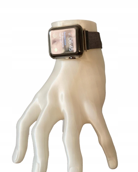 Apple Watch stojak uchwyt dłoń ręka podstawka