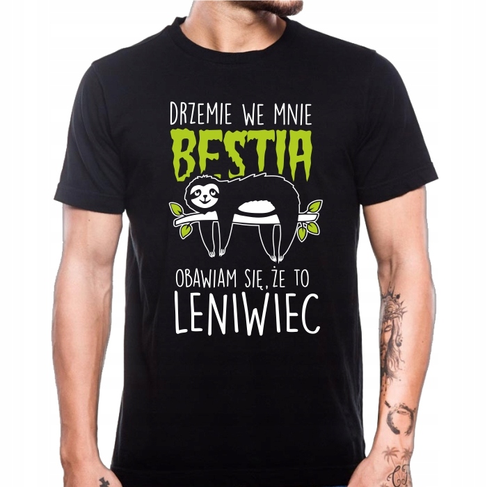 

Koszulka Na Urodziny Bestia Leniwiec