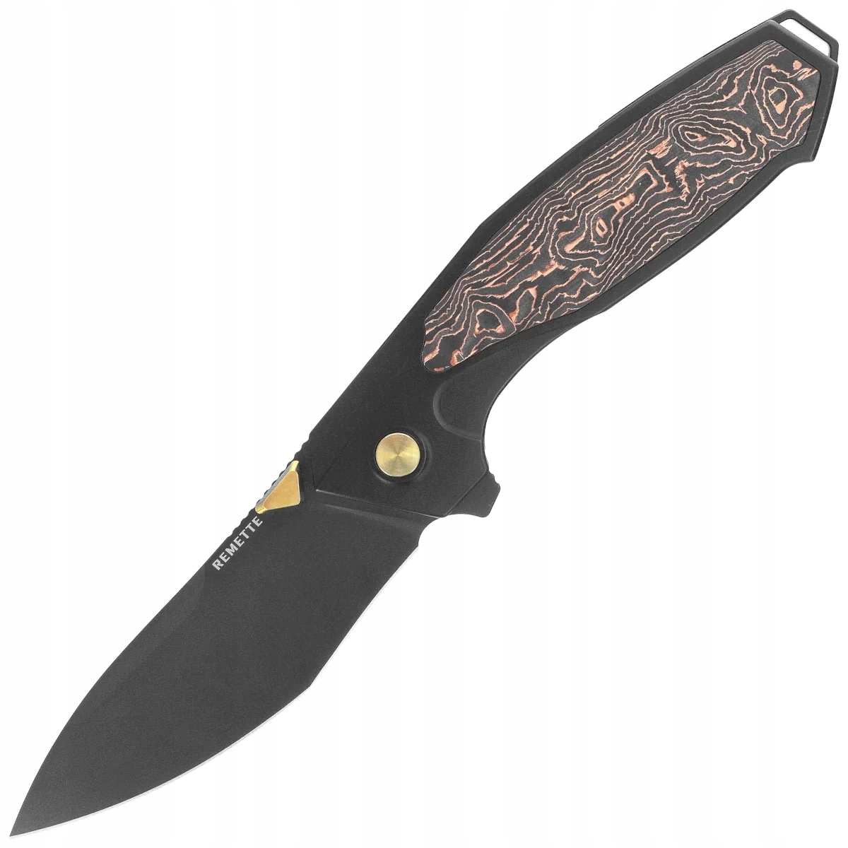 Nůž Edc Remette Kingfisher Flipper Ocel Böhler M390 Povlak DLC
