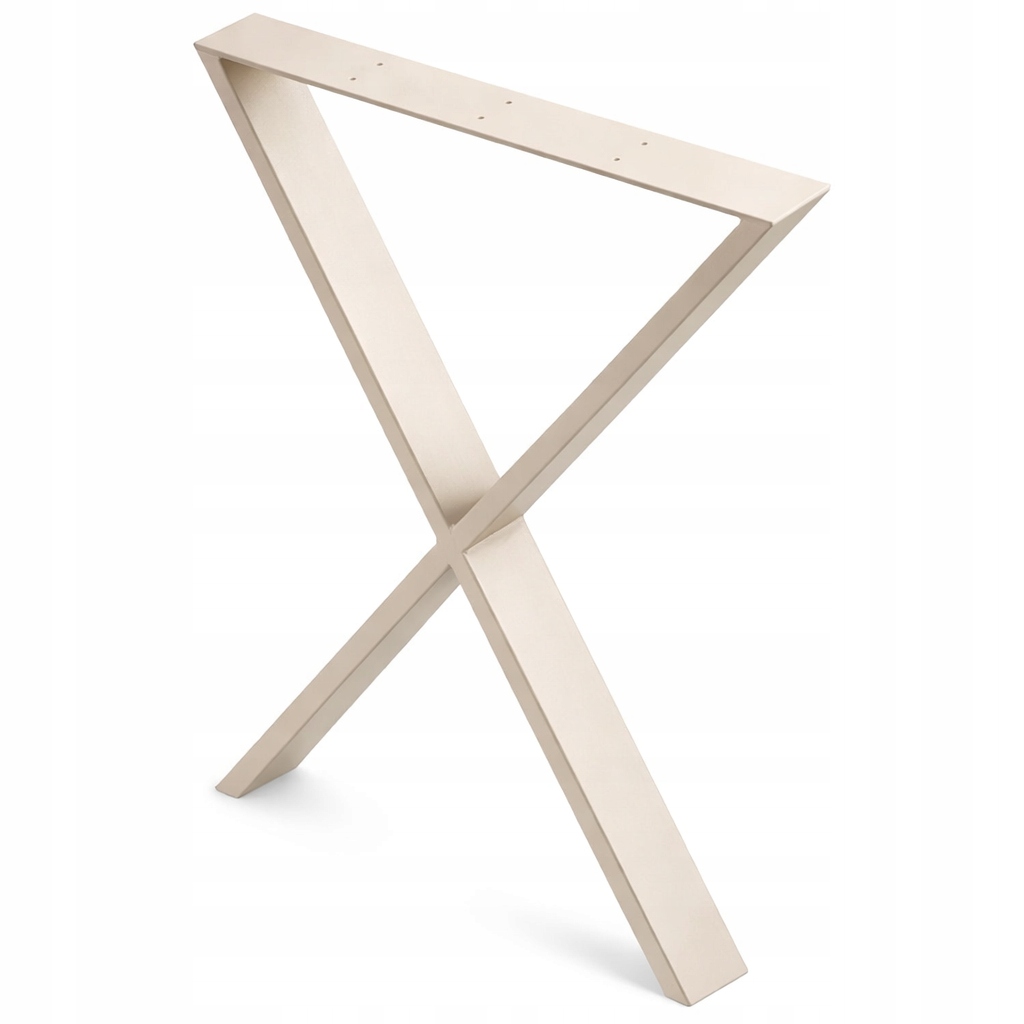 Noha nohy 50x72 pro stůl „X“ industriální kašmírová pr 8x2