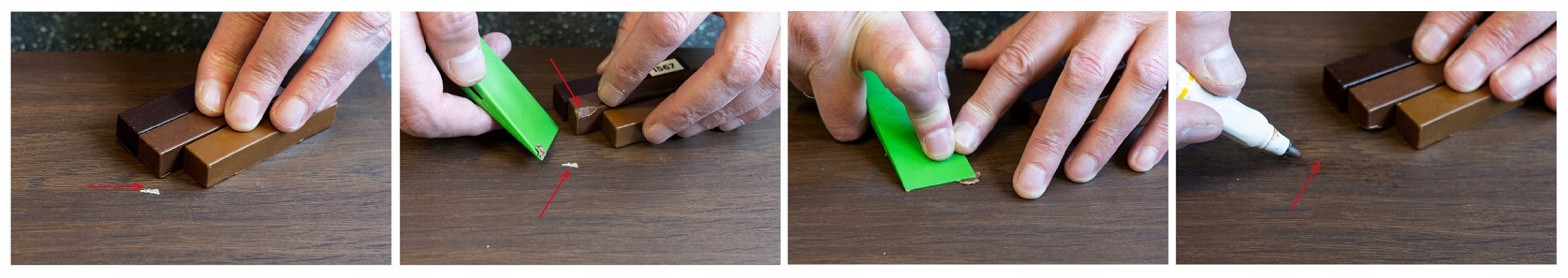 WOSK MIĘKKI do naprawy mebli drewna DĄB PIASKOWY Kod producenta Ko 140 180