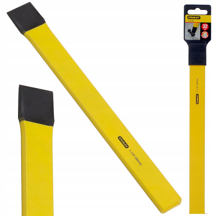

Stanley 18-292 Przecinak płaski do metalu 32x300mm