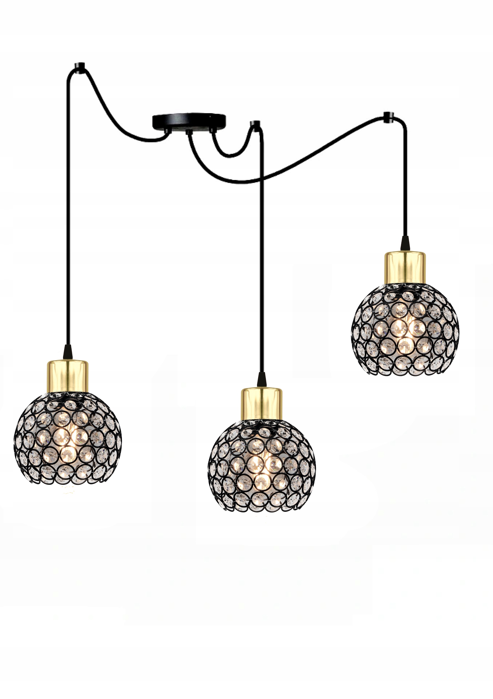 LAMPA SUFITOWA ŻYRANDOL NAPOLI GOLD 4-402PW LED