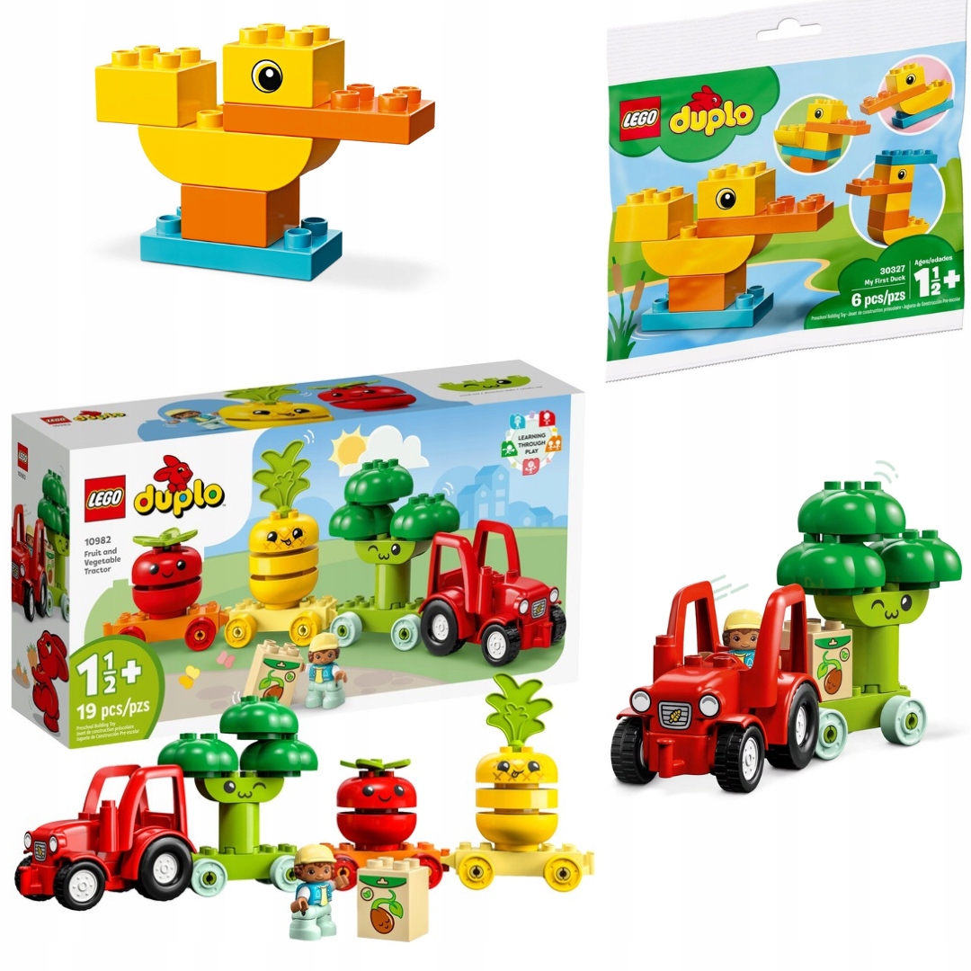 Lego Duplo Set 10982 Traktor Se Zeleninou A Ovocem Dárek Lego 30327