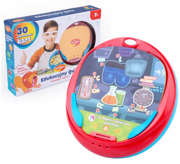 

Dumel Discovery Edukacyjny Quiz Gra Konsola +karty