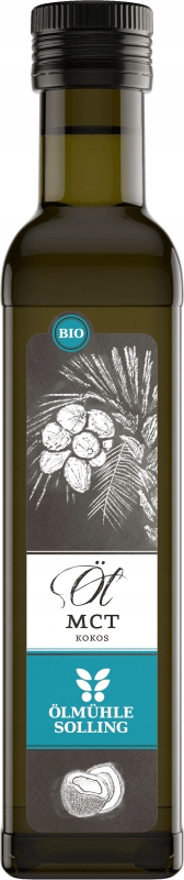 Levně 2X Ölmühle Solling Bio Kokosový olej Mct (250 ml)