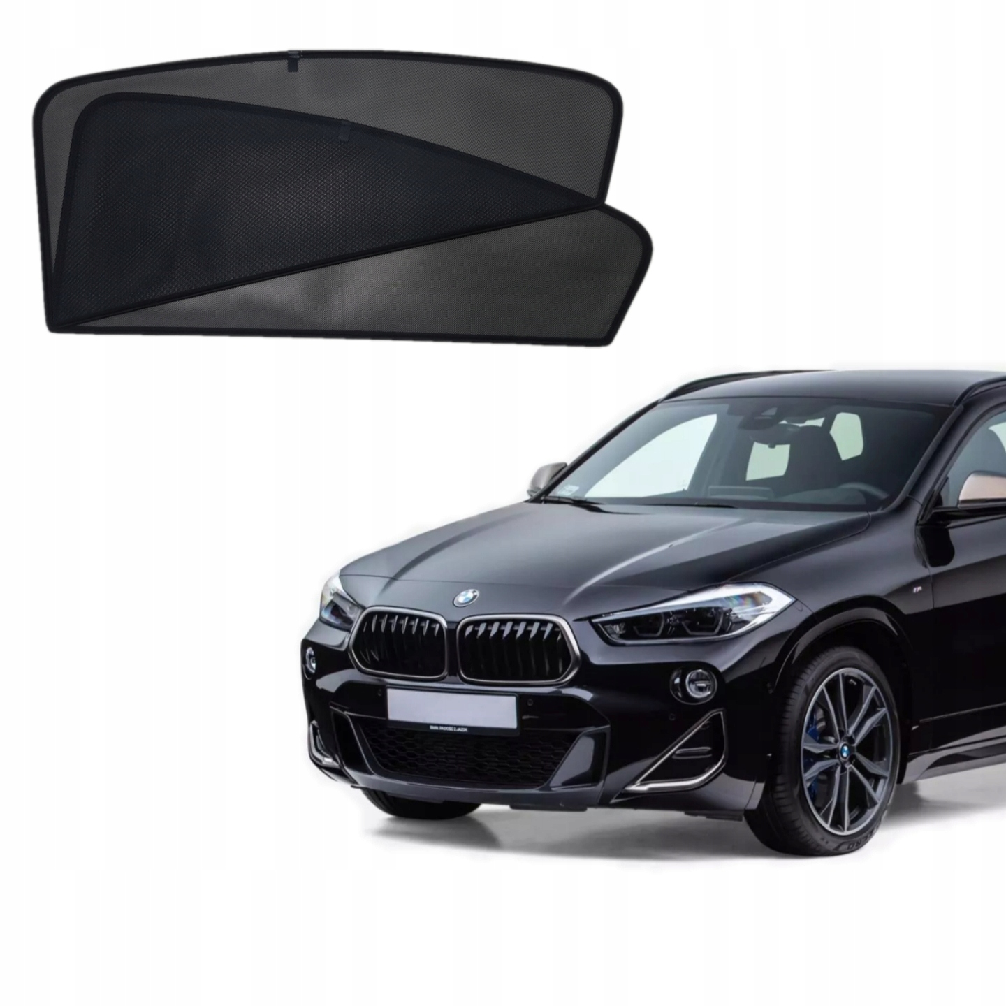 Krytky roletových clon pro sluneční rolety určené pro Bmw X2 I F39