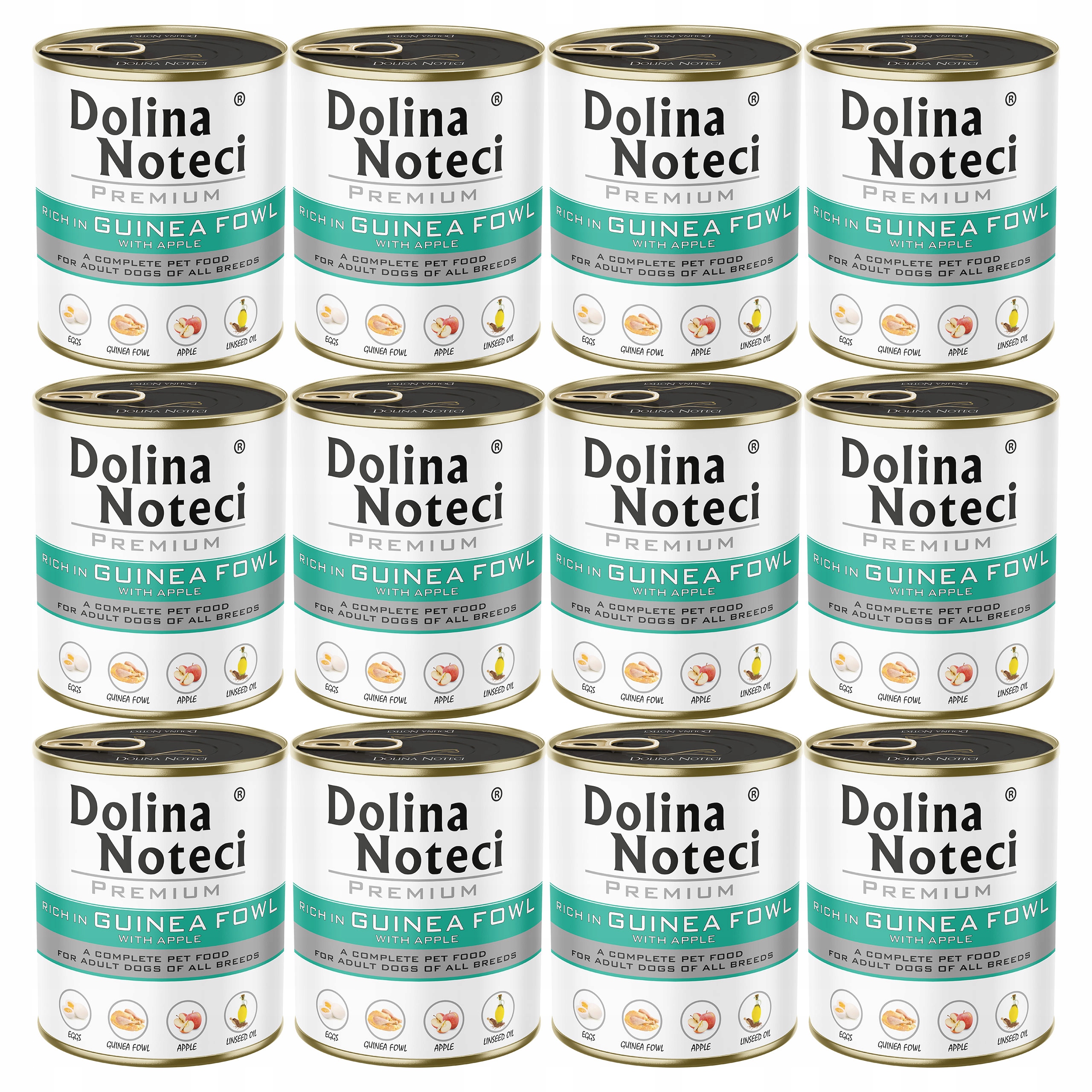 Levně Dolina Noteci Premium Perlička Krmivo pro psy mokré 12 x 800 g bez obilovin